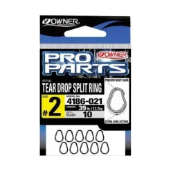 Anneau Brisé Owner Tear Drop Split Ring