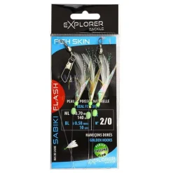 Bas De Ligne Flashmer Fish Skin