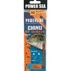 Bas De Ligne Powerline Jig Power Dorade 2 Hameçons