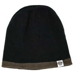 Bonnet Peche Pecheur.Com Réversible - Noir/Kaki