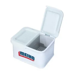 Boîte Meiho Eva Bait Box Bm-L White