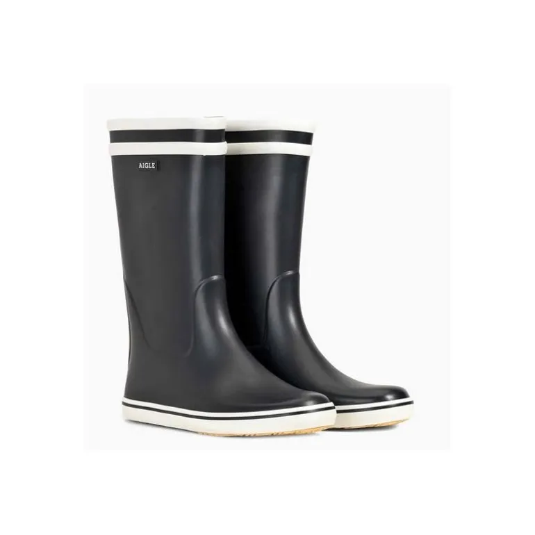 Bottes Homme Aigle Malouine - Marine/Blanc