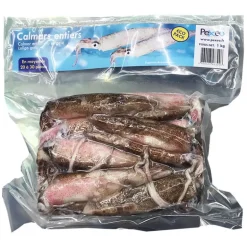 Calamar Entiers Surgelés Pexeo Eco - 1Kg