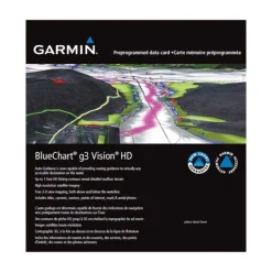 Cartographie Garmin Bluechart G3 Vision Regular