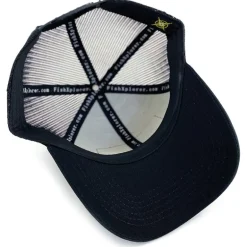 Casquette Homme À Scratch Fishxplorer Trucker - Noir
