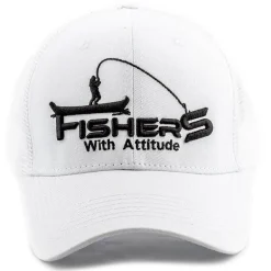 Casquette Homme Fishxplorer Fisher With Attitude - Blanc
