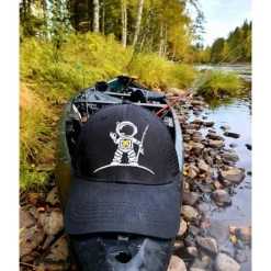 Casquette Homme Fishxplorer Astro Pêcheur - Noir