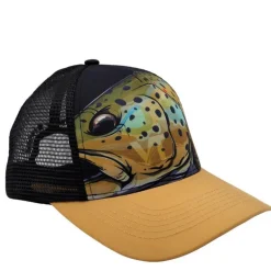 Casquette Homme Vt Fishing The Salmo Brown