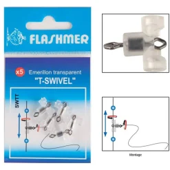 Clipot Transparent Flashmer T-Swivel