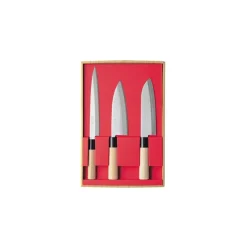 Coffret De Couteaux Sekiryu Santoku Et Deba Et Sashimi
