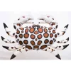 Coussin Crabe Floride Calico Gaby
