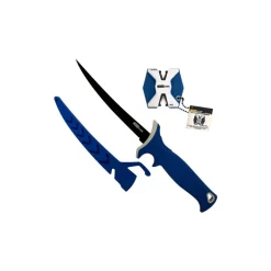 Couteau Accusharp Fillet Knife With Sheath And Two-Step Sharpener