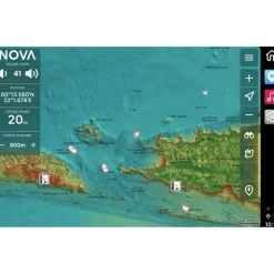 Écran Gps Multifonction 16” Nova À Encastrer