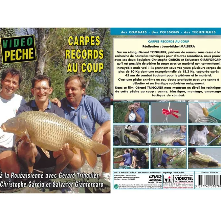 Dvd - Carpes Records Au Coup Avec Gerard Trinquier