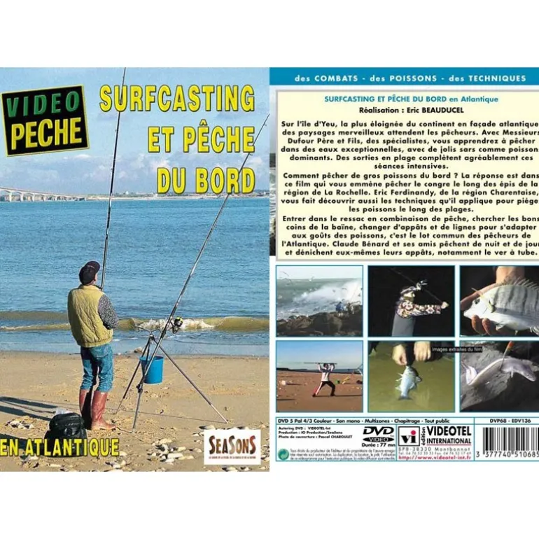 Dvd - Surfcasting Et Peche Du Bord En Atlantique