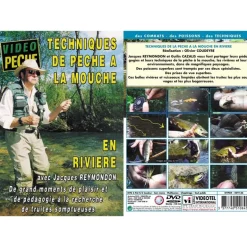 Dvd - Techniques De Peche À La Mouche En Rivière Avec Jacques Reymondon Et Guilin Cazalis