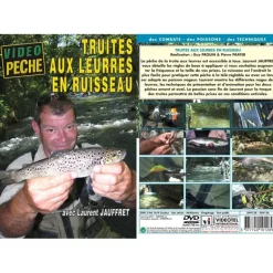 Dvd - Truites Aux Leurres En Ruisseau Avec Laurent Jauffret - Peche De La Truite - Video Peche