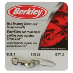 Emerillon Berkley Mc Mahon Ball Bearing Swivels Nickel - Pack