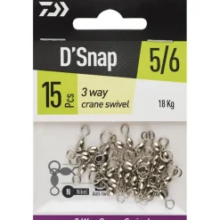 Emerillon Daiwa Baril Potence Argent