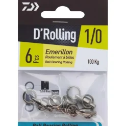 Emerillon Daiwa Roulement A Billes - Par 6