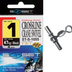 Emerillon Rotatif Mer Sunset Crossline Crane Swivel St-S-1055 - Pack