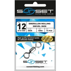 Emerillon Sunset Rolling Swivel Inox St-S-1069