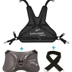 Ensemble Harnais Dorsal + Baudrier Explorer Tackle Tuna