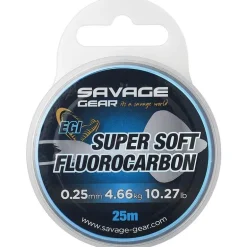 Fluorocarbone Savage Gear Super Soft Egi Leader - 25M