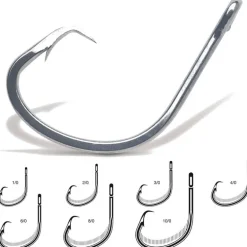 Hamecon Mer Vmc Circle Sport 3X Renforce 8382 - Black Nickel