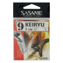 Hamecon Simple Mer Sasame Keiryu Hook - Gold