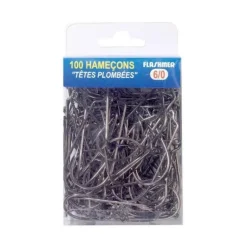 Hameçon Flashmer Tête Plombée 60° - Par 100