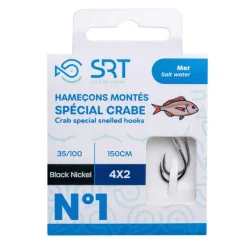 Hameçon Monté Srt Special Crabe