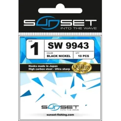 Hameçon Simple Sunset Sunhooks Sw 9943Bn