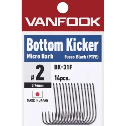 Hameçon Simple Vanfook Bottom Kicker Micro Barb Bk-31F