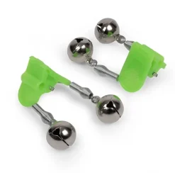 Indicateur De Touche Zebco After Dark Double Bell Clip On 2 Pack