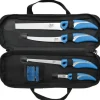 Kit 4 Couteaux + 1 Affuteur + Sac Cuda