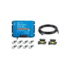 Kit Complet Chargeur Victron Energy Orion Smart 12V 30A Recharge Batterie Auxiliaire Depuis Alternateur