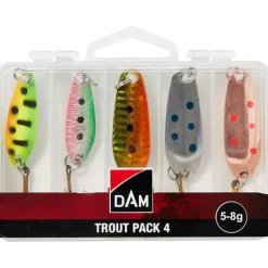 Kit Cuiller Ondulante Dam Trout Pack 4