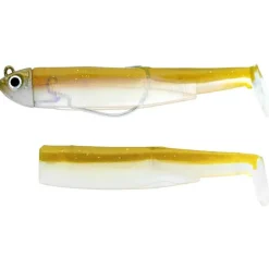 Kit Leurre Souple Armé Fiiish Combo Black Minnow 105 + Tête Plombée Shore