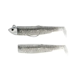 Kit Leurre Souple Armé Fiiish Combo Black Minnow 105 + Tête Plombée Search