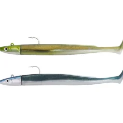 Kit Leurre Souple Arme Fiiish Double Combo Crazy Paddle Tail 150 + Tête Plombée Off Shore