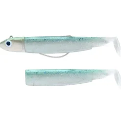 Kit Leurre Souple Arme Fiiish Combo Black Minnow 70 + Tete Plombee Off Shore