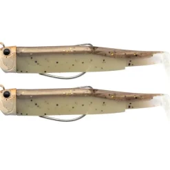 Kit Leurre Souple Arme Fiiish Double Combo Black Minnow 120 + Tete Plombee Pug