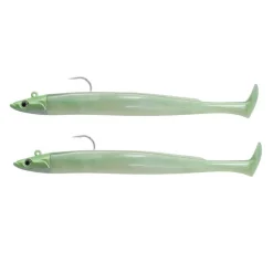 Kit Leurre Souple Arme Fiiish Double Combo Crazy Paddle Tail 150 + Tête Plombée Shore