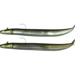 Kit Leurre Souple Arme Fiiish Double Combo Crazy Sand Eel 150 + Tête Plombée Off Shore