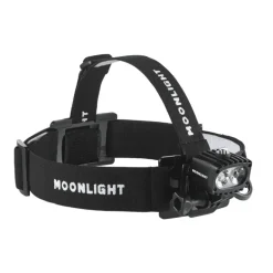 Lampe Frontale Moonlight Bright As Day 800 Ultra Pack Avec Une Batterie Supplémentaire