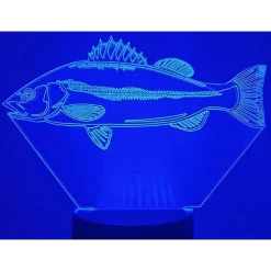 Lampe Kisskiss Metal 3D Led Illusion - Bar