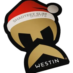 Leurre Souple Armé Westin Shadteez Slim R 'N R Christmas Edition Coloris Mystère - 10Cm