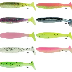 Leurre Souple Bass Assassin Crappie Dapper 2” - 5Cm - Par 10