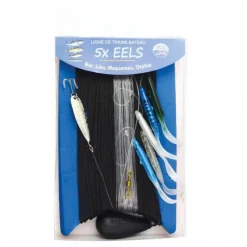 Ligne De Traine Flashmer Bateau 5X Eels + Kit - Ecoline